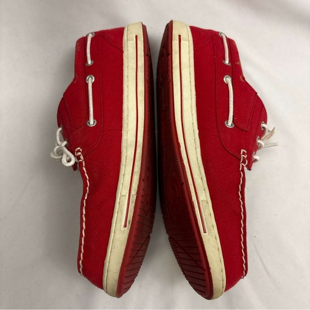 Eastland Men’s Boat Shoes Size 12 St. Louis Cardinals Theme Red MLB Baseball STL - Picture 12 of 16